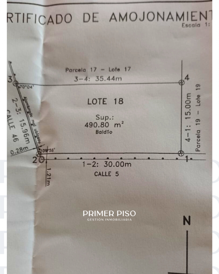 Terreno en San Ignacio