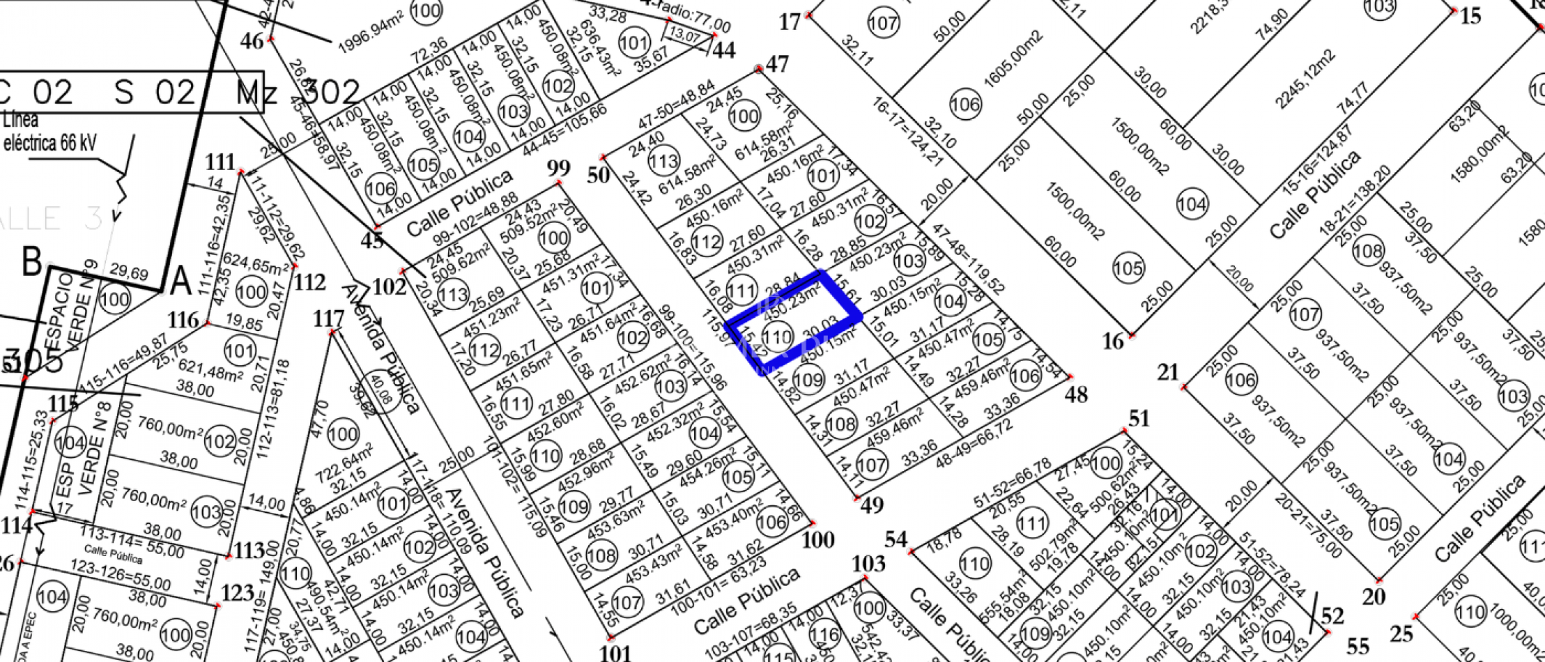 Lote en venta | Barrio Las margaritas, Villa Maria