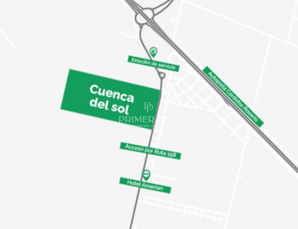 Lotes Cuenca de Sol | Ruta 158
