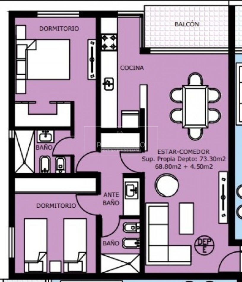 VENTA / DEPTO EN POZO / BARRIO PALERMO
